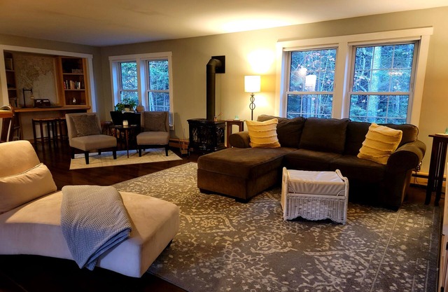 Quiet location. Home is 1/2 a mile to Seawall Beach and 3 miles to town center.