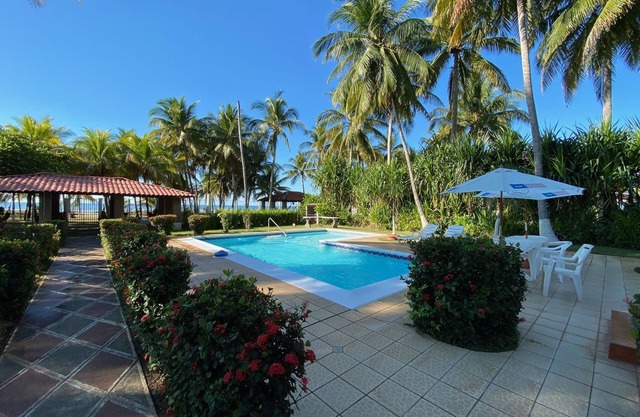 Rancho frente a la playa