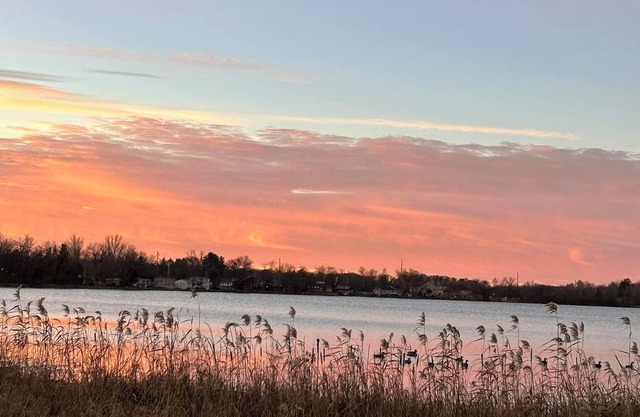 Reflections Retreat on Lake Magnor in Clayton, WI with beautiful lake view