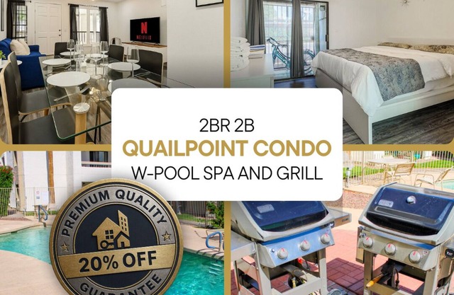 Relax FULL 2br/2b w/Pool & Spa Near OldTown & Bars
