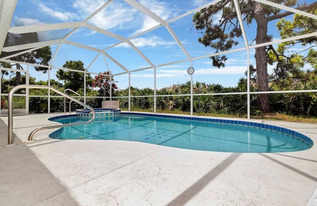 Relax Poolside in a Private Setting