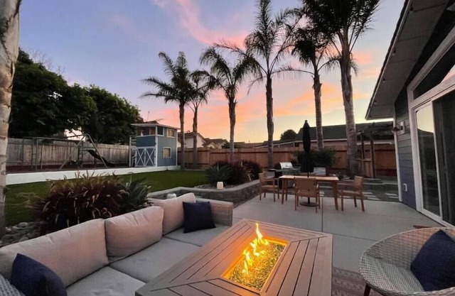 Resort-style home with kid friendly yard