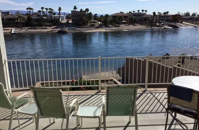 Riverfront Home with Beach and Large Front Patio