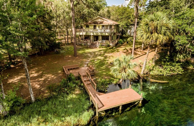 Riverfront Vacation Home on Rainbow River with Dock