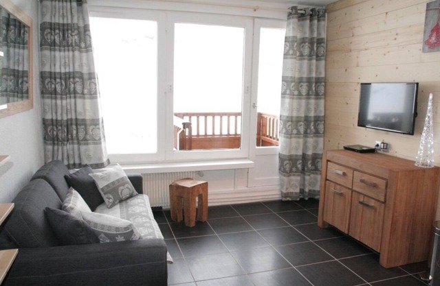Roc de Peclet studio 22 m², South facing, Foot of the slopes, Heart Station