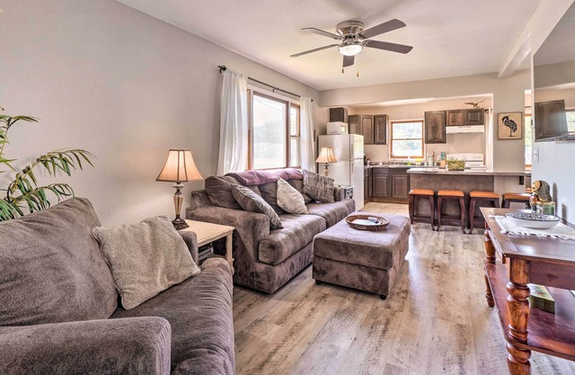 Rockaway Beach House w/ Fire Pit & River View!