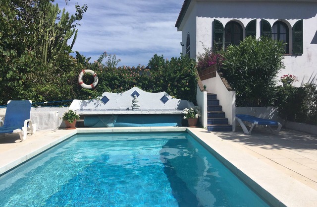 Rustic beach side villa within a walled garden set in a bay 13km from Tarifa.