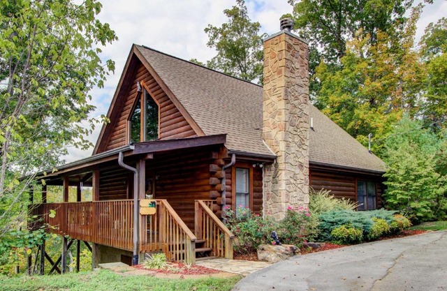 Rustic Sevierville Cabin with Covered Porch!