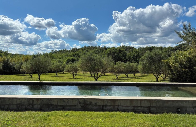 Saltwater swimming pool14m charming mas standing on 2 hectares of countryside