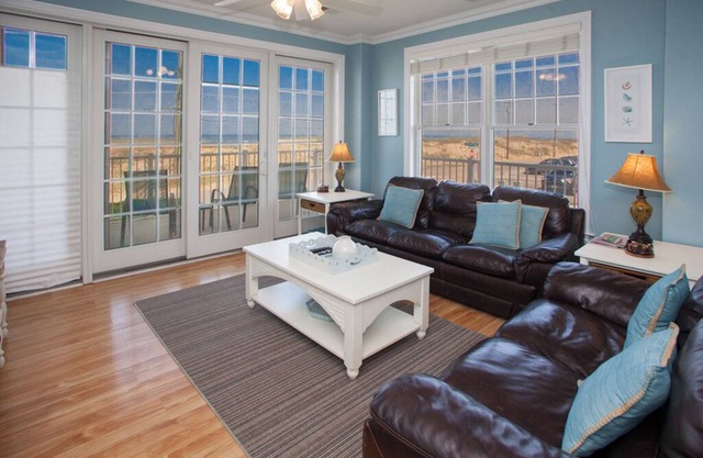 Sandbridge Dunes #109- Oceanfront facing unit- pool!