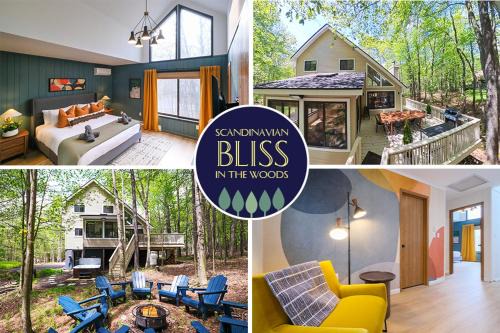 Scandi Bliss Fall Colors, Lake & Game Room