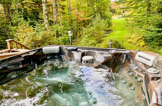 Secluded home on 15 acres w/private hot tub, sauna, fireplaces, & Jay Peak views