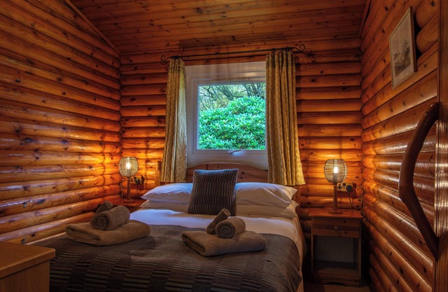 Self-Catering log cabin near Plockton and the Isle of Skye secluded, well equipped and dog friendly.