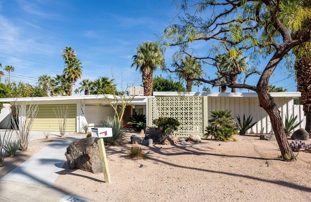 Serene Mid-Century Oasis with Salt-Water Pool