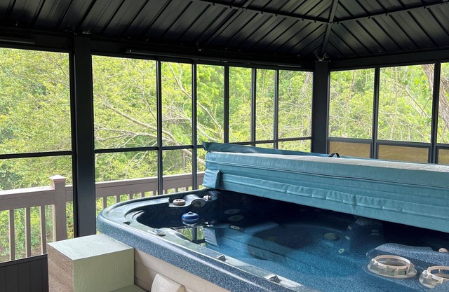 Serenity Views Retreat - Hot Tub, Creek, 2 King beds, Dogs, on 4 acres!