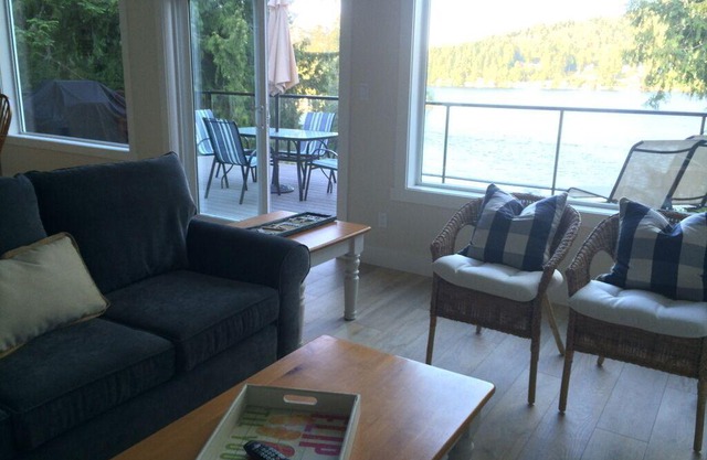 SHAWNIGAN LAKE WATERFRONT HOME WITH PRIVATE DOCK