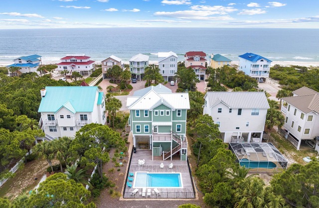 Shell Yea: 5 Bedroom Beach View Home in the Plantation- Sleeps 10, Private Pool