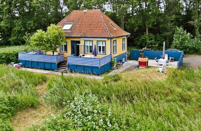 Skærven Cottage on the beach