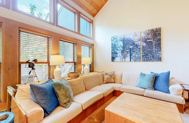 Ski-in/ski-out, dog-friendly condo with 2 decks & fireplace - steps to lifts