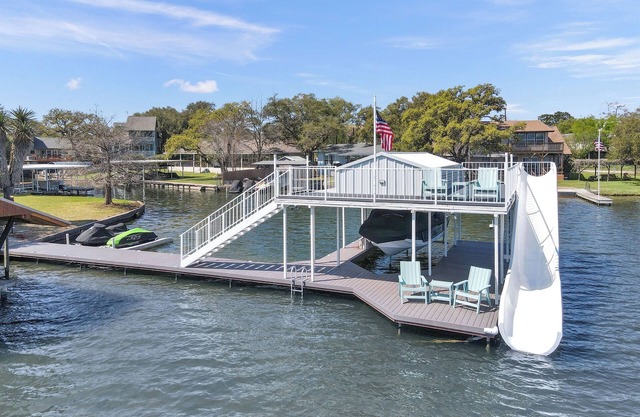 SlideAway Cove: Waterfront Home with Waterslide, Nonstop Fun & Boat Lift!