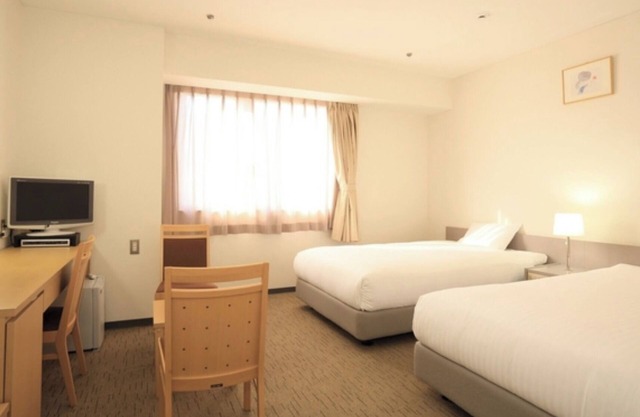 Smoking Twin Room No meals For a room only/Hirosaki Aomori
