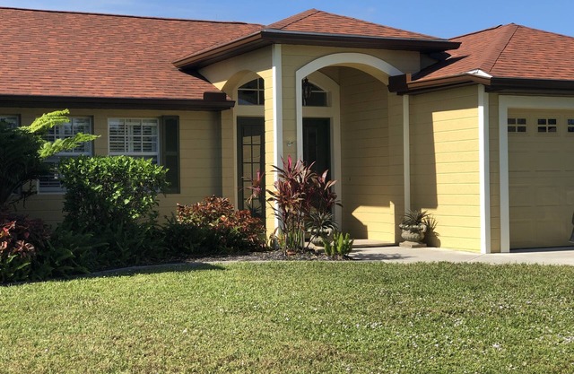 Spacious 4 bedroom home on a canal in the heart of Southwest Florida.