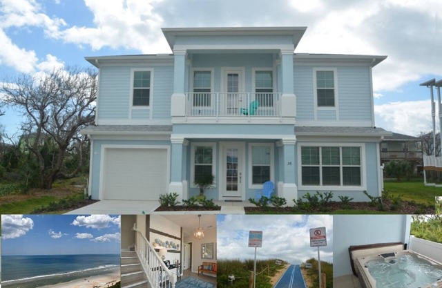 Spacious 5 Bed Home with Beach Access