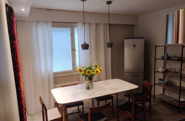 Spacious 57-sqm, ground-floor flat in Helsinki, perfect for two persons!