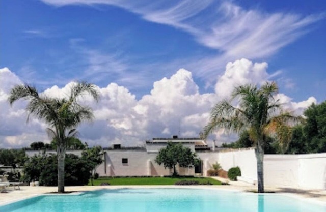 Spacious Double Room in Ancient Masseria Near the sea in a Quiet Olive Trees