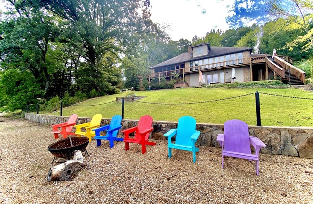 Spacious Lake of the Ozark Home w/Large Dock, Hot Tub, and Yard