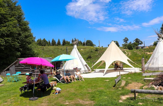 Spacious tipi 7 beds