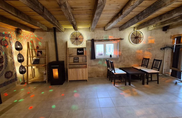 Spacious Village Home with Reception Room, Petanque Court, and Terrace near Lake Eguzon