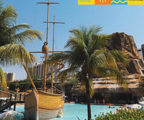 Spazzio DiRoma com acesso Acqua park - Temporada CN Adriele