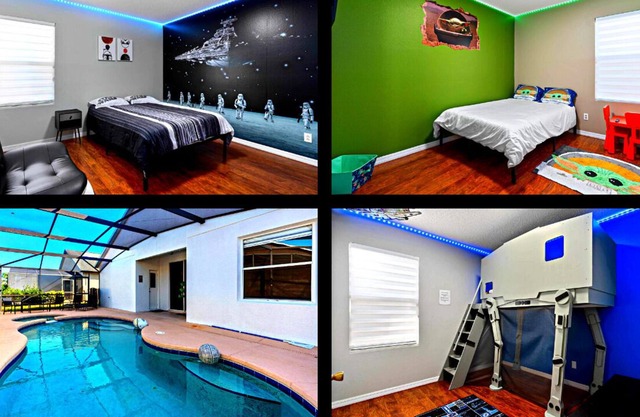 STAR WARS 6 Bedroom House Near Disney with Pool!