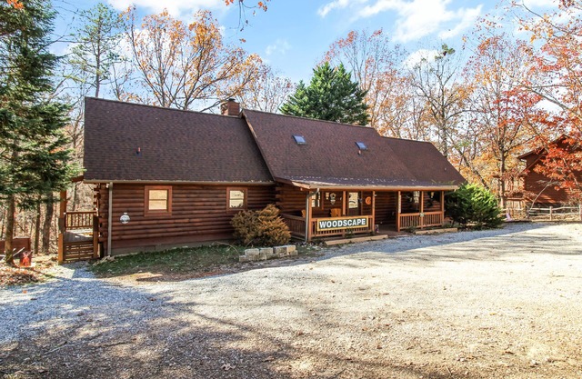 Stay at Woodscape and visit Callaway's Pumpkins and Fantasy in Lights!