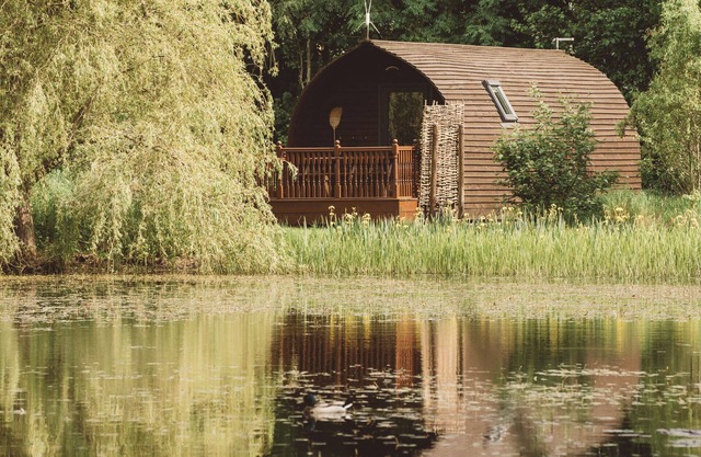 Stepless Ensuite Wooden Cabin in Stunning Location