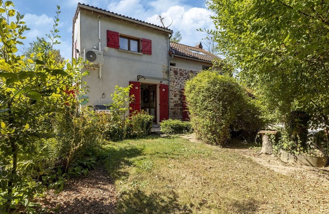 Stone country house in Rouy with private pool