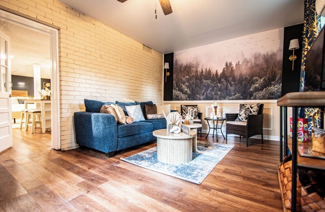 Stone Mountain retreat w/private entry, rustic charm & near local sights!