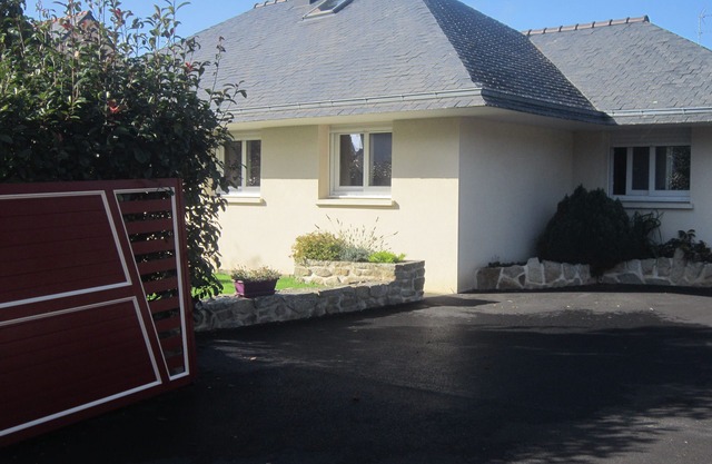 storey house with garden, close to the beach and the port of Guilvinec