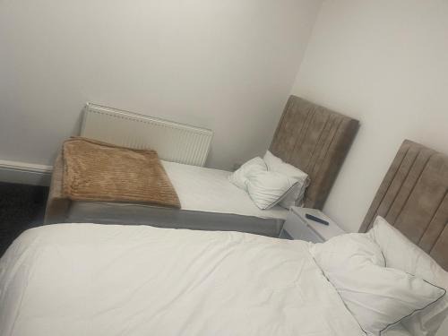 studio apartment with small kitchen and bathroom