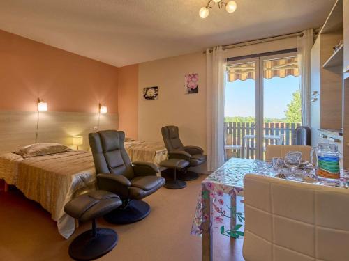 Studio lumineux proche Lac de l'Uby avec Wi-Fi gratuit - FR-1-841-55