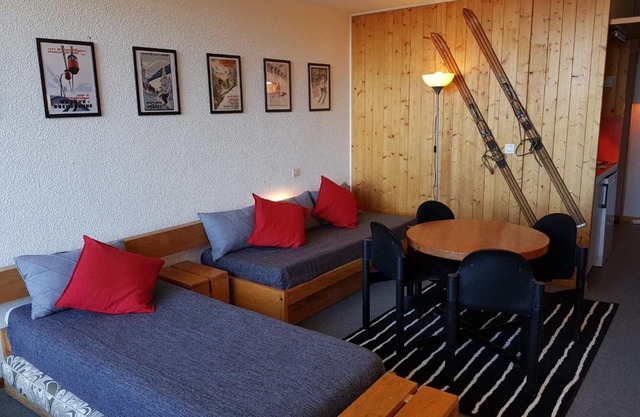 Studio pour 4 à Arc 1600 proche des pistes et commerces - FR-1-411-625
