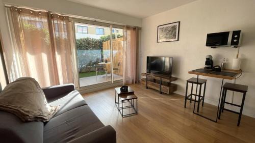Studio proche plage avec jardinet et parking - Casa Garcia
