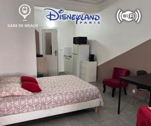 Studio TK1 - Centre-Ville Meaux - Proche Disneyland