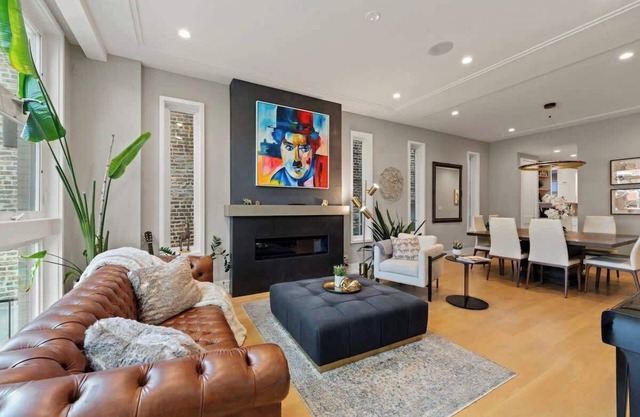 Stunning 5BR Home with 2 Rooftops, Sauna, Hot Tub!