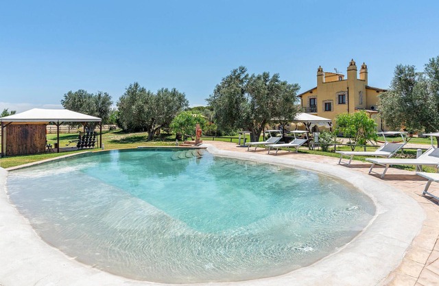 Stunning Home in Canino VT With 6 Bedrooms, Sauna and Private Swimming Pool