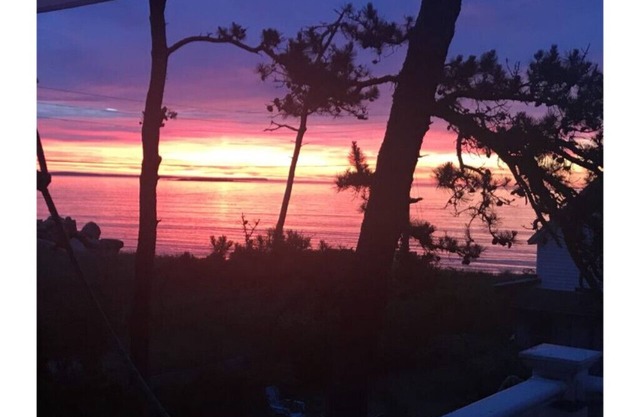 Stunning ocean few with private yard and pathway to the beach!