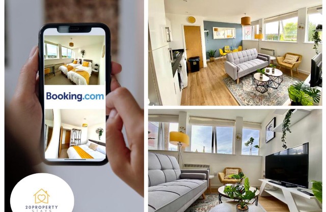 Stylish 2 bed flat in Basingstoke By 20Property Stays Short Lets & Serviced Accommodation