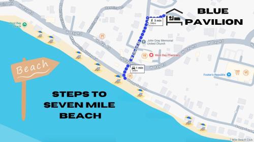 SUITE 3, BLUE PAVILION - Steps to BEACH