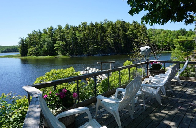 Summer Home with Deep Water Frontage and Dock